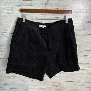 Onia Jumbo Corduroy Expedition Shorts in Black size large